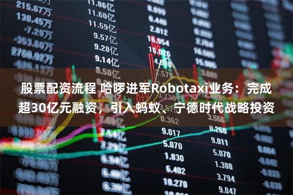 股票配资流程 哈啰进军Robotaxi业务：完成超30亿元融资，引入蚂蚁、宁德时代战略投资