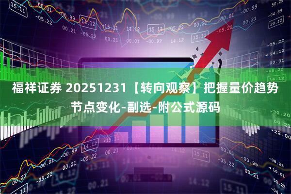 福祥证券 20251231【转向观察】把握量价趋势节点变化-副选-附公式源码